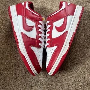 Nike dunk low “gym red”